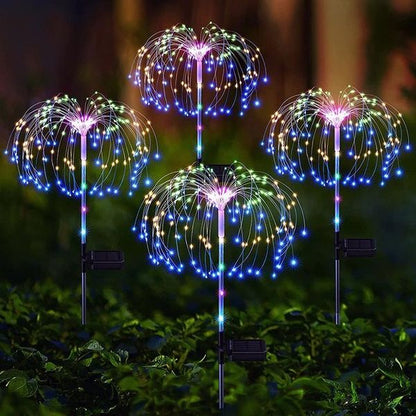 Solar Fireworks Lights