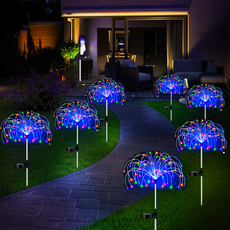 Solar Fireworks Lights