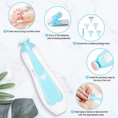 TinyTrim™: Electric Baby Nail Trimmer